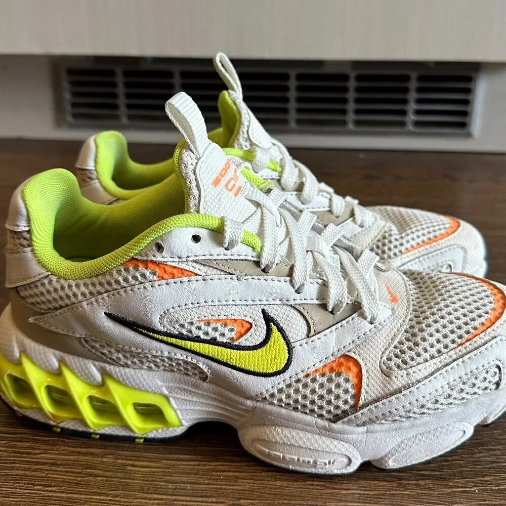 Nike Shoes Zoom Air Fire Summit White & Volt Shoes - Size 5.5 - Picture 5 of 9